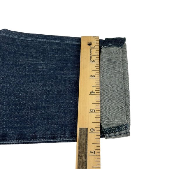 Kut from the Kloth Jeans Womens Sz 2 Blue Bardot Crop Skinny Boyfriend Denim NWT - Picture 10 of 10